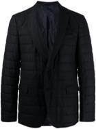 Boss Hugo Boss Quilted Single Breasted Blazer - Blue