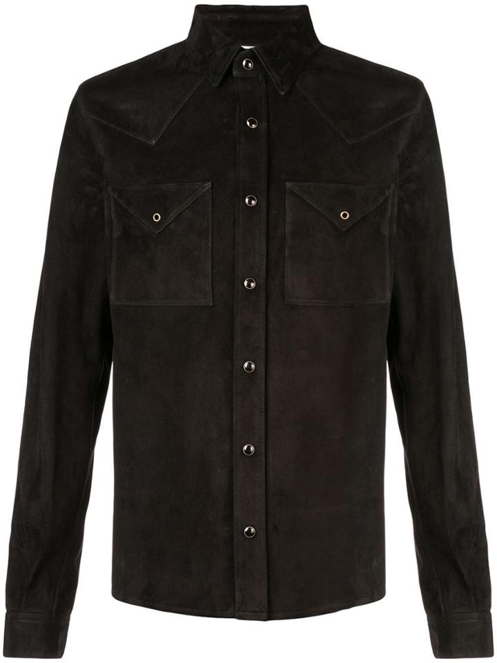 Saint Laurent Pocket Shirt - Black