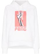 Converse X Feng Chen Wang Embroidered Hoodie - White
