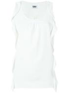Sonia By Sonia Rykiel Ruffled Detail Sleeveless Top