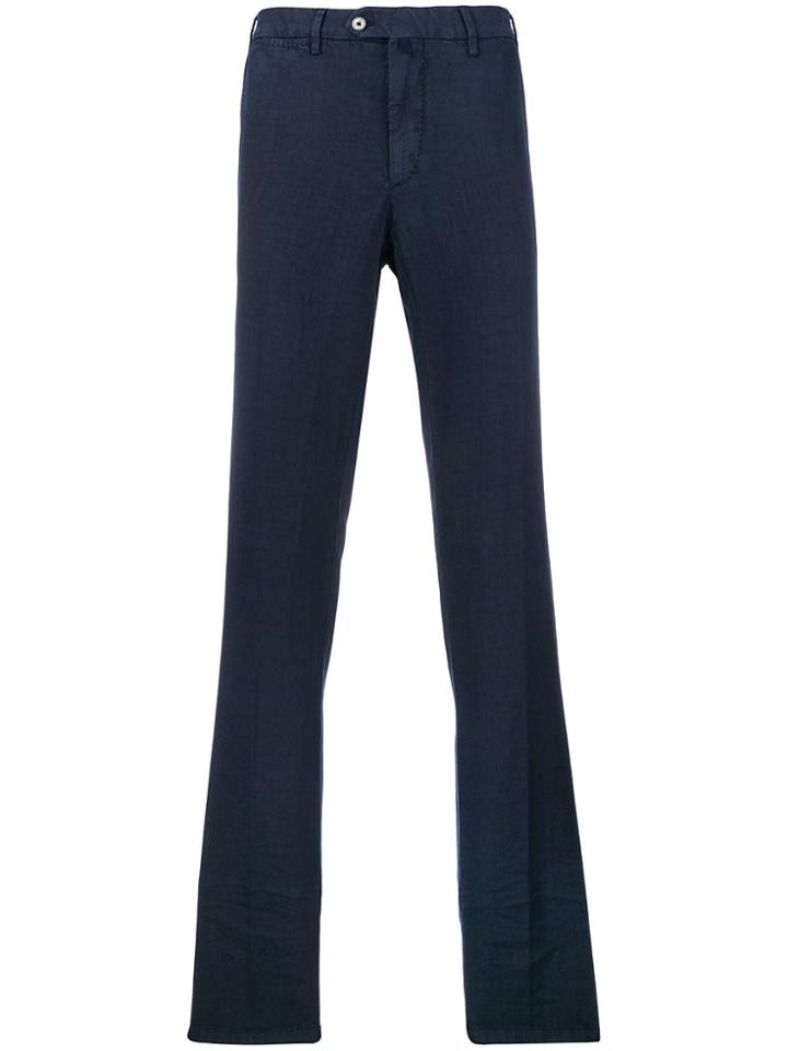 Bagnoli Sartoria Napoli Straight-leg Trousers - Blue