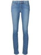Paige Low Rise Skinny Jeans, Women's, Size: 25, Blue, Rayon/cotton/polyester/spandex/elastane