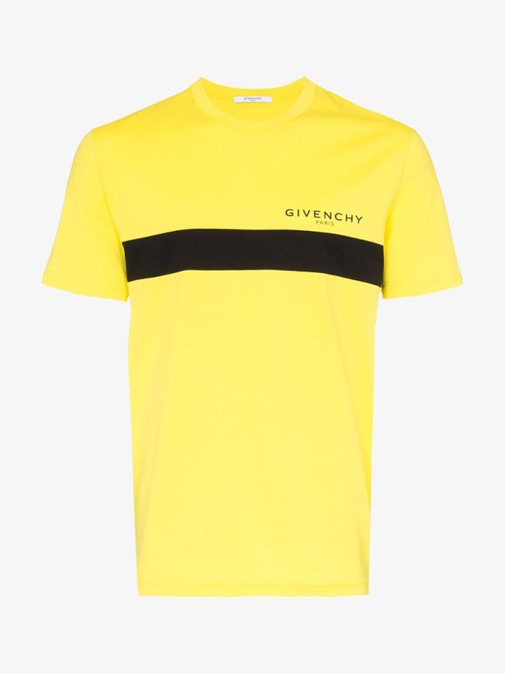 Givenchy Extreme Sport Logo T-shirt - Yellow
