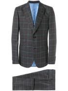 Gucci Grid Check Suit - Grey