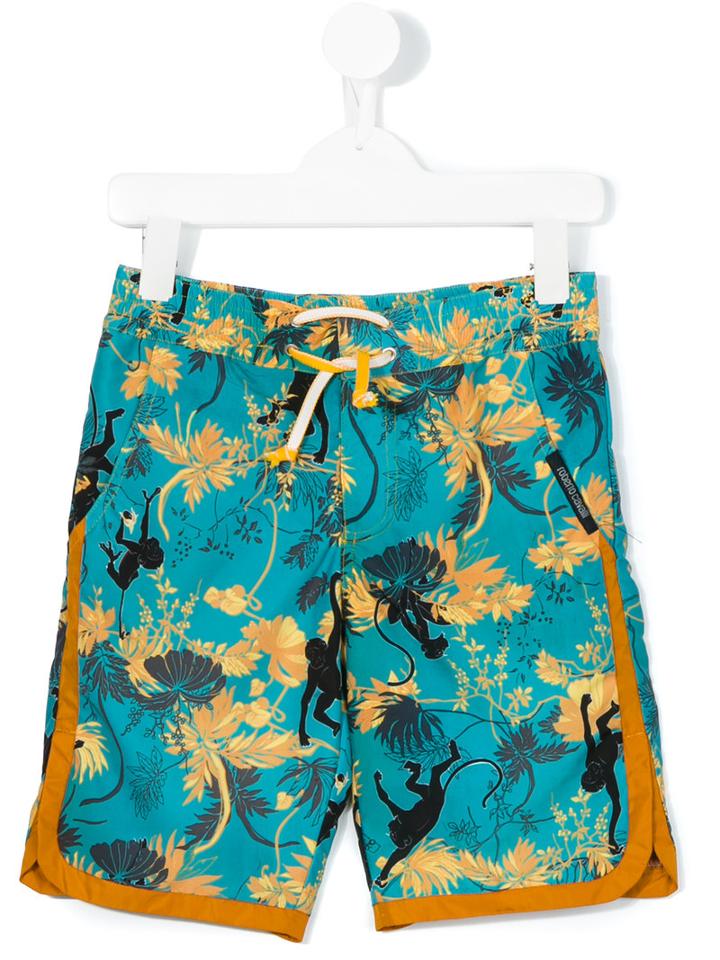 Roberto Cavalli Kids - Printed Swim Shorts - Kids - Polyamide/polyester - 6 Yrs