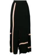 Loewe Knitted Maxi Skirt - Black