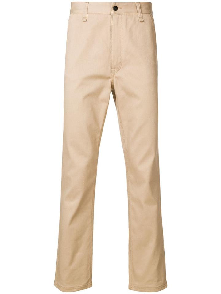 Fendi Slim Fit Jeans - Neutrals