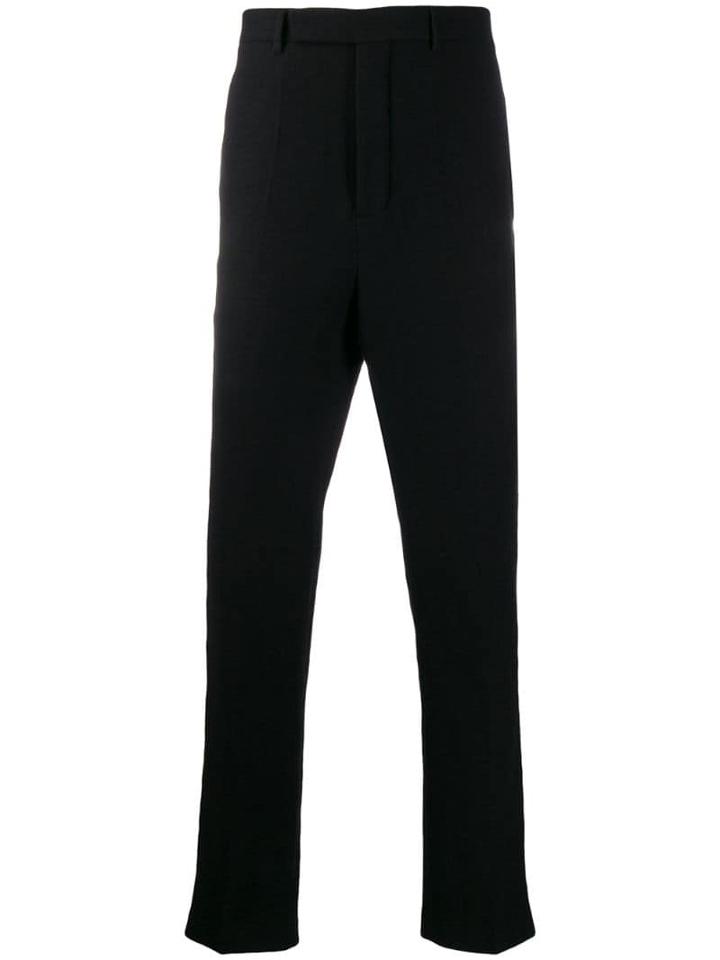 Rick Owens Straight Leg Trousers - Black