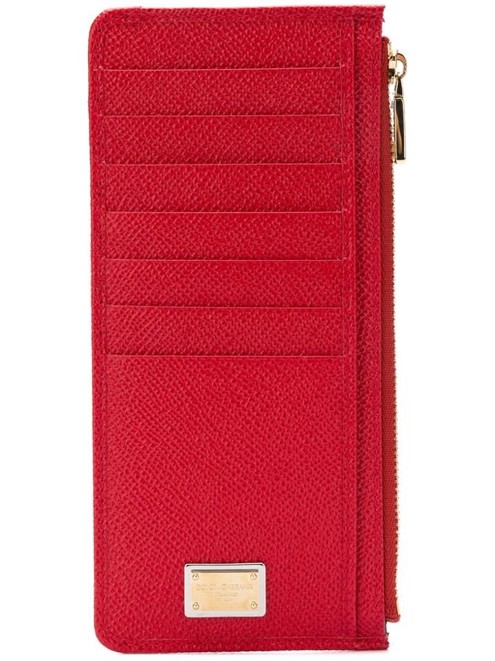 Dolce & Gabbana Long Card Holder - Red