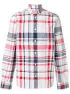 Maison Kitsuné Plaid Button Down Shirt - Multicolour