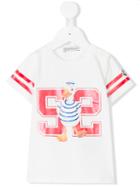 Moncler Kids - Duck Print T-shirt - Kids - Cotton/spandex/elastane - 18-24 Mth, White