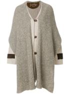 Jc De Castelbajac Pre-owned Mickey Mouse Scarf Coat - Neutrals