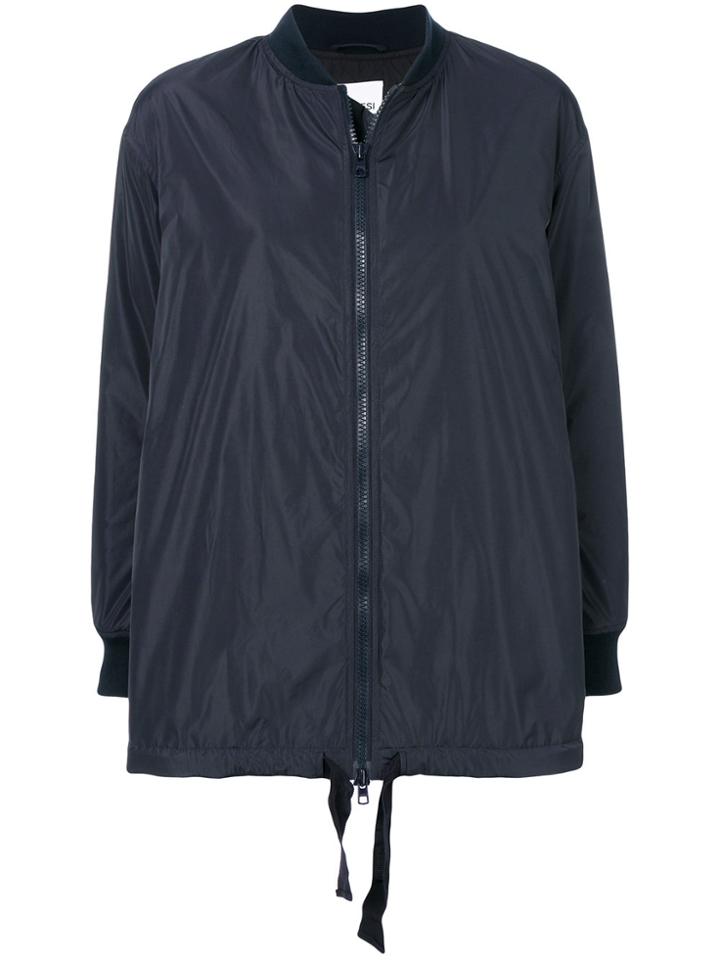 Aspesi Zipped Quilted Jacket - Blue