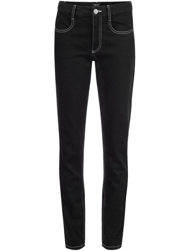 Creatures Of The Wind Paron Skinny Jeans, Women's, Size: 4, Black, Cotton/spandex/elastane