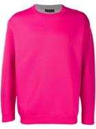 Valentino Rear Logo Print Sweatshirt - Pink