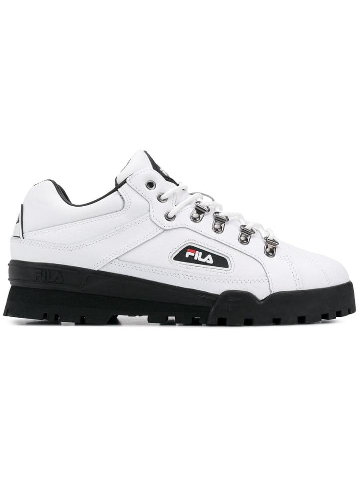 Fila Trailblazer Lace-up Sneakers - White