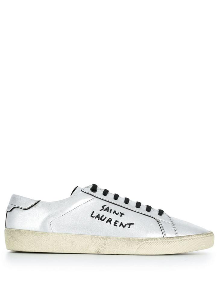 Saint Laurent Sl/06 Low-top Sneakers - Grey