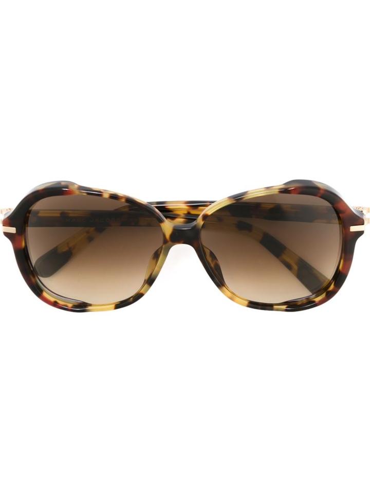 Marc Jacobs Tortoiseshell Effect Sunglasses