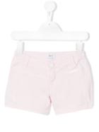 Dkny Kids - Logo Plaque Shorts - Kids - Cotton/elastodiene - 8 Yrs, Girl's, Pink/purple