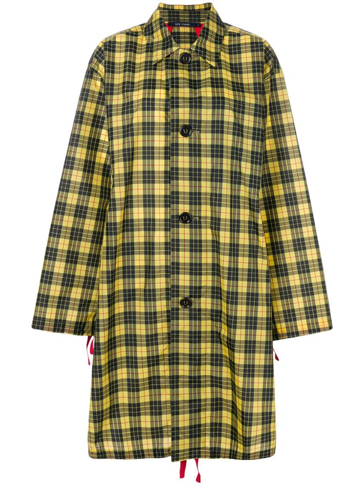 Sofie D'hoore Plaid Jacket - Yellow & Orange