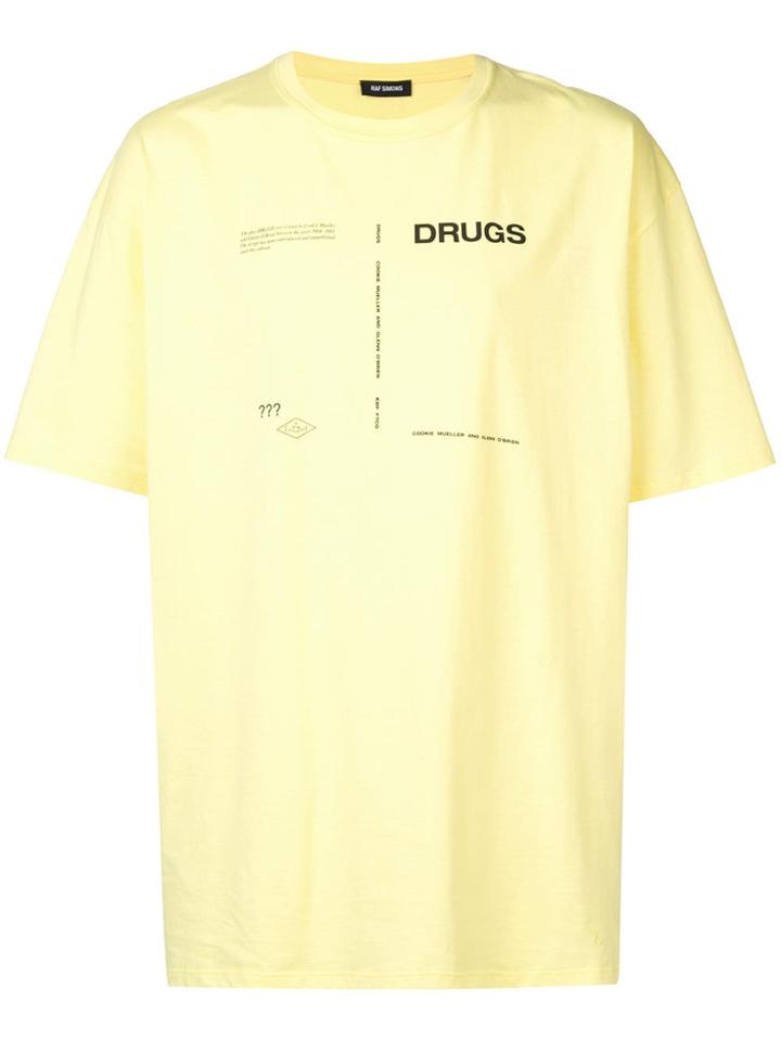 Raf Simons Print T-shirt - Green