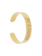 Ileana Makri Je T'aime Cuff Bracelet - Metallic