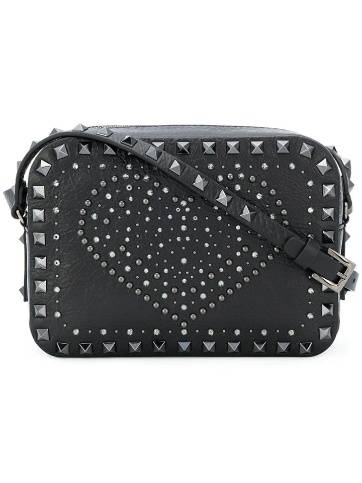 Valentino Studded Camera Bag - Black