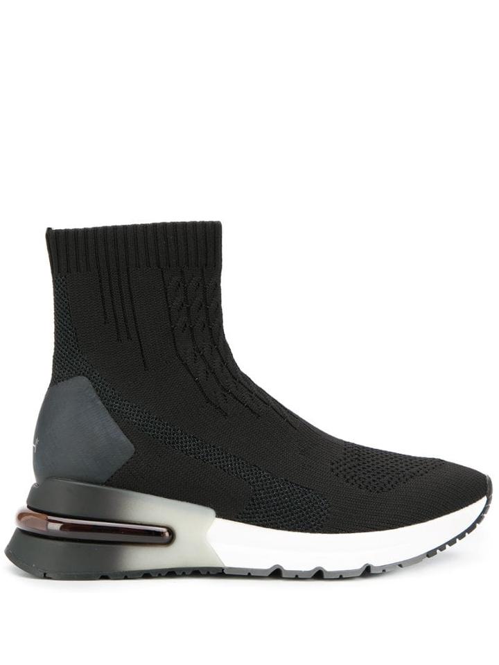 Ash Kute Hi-top Sneakers - Black