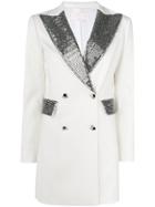 Genny Blazer Party Dress - White