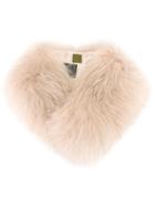 Mr & Mrs Italy Fur Collar - Nude & Neutrals