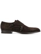 Boss Hugo Boss Monk Strap Shoes - Brown