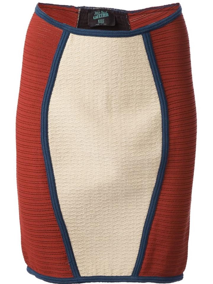 Jean Paul Gaultier Vintage Fitted Short Skirt