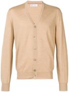 Brunello Cucinelli Slim Cardigan - Neutrals