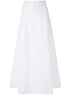 Labo Art Maxi A-line Skirt - White