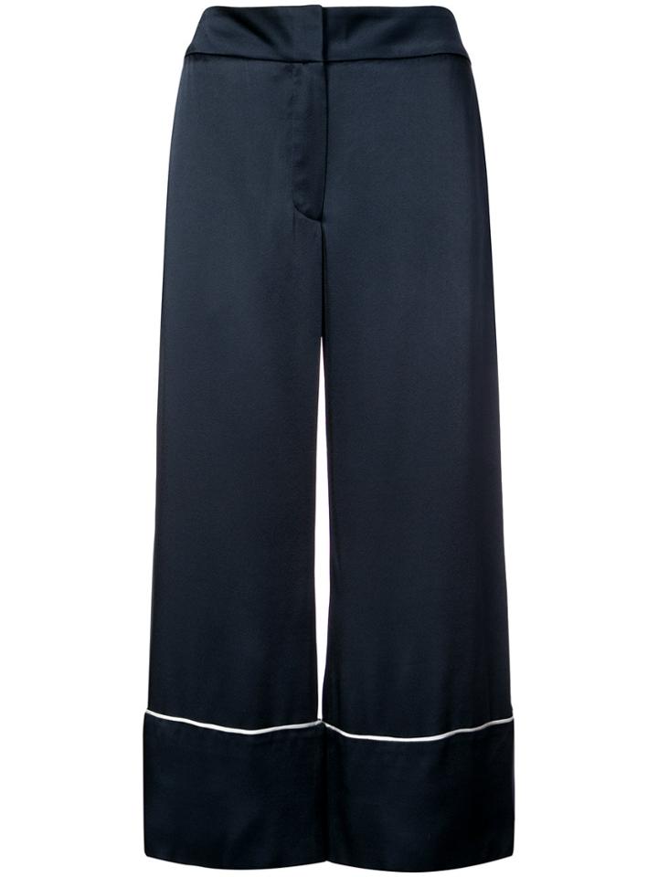 Monse High Waisted Culottes - Blue