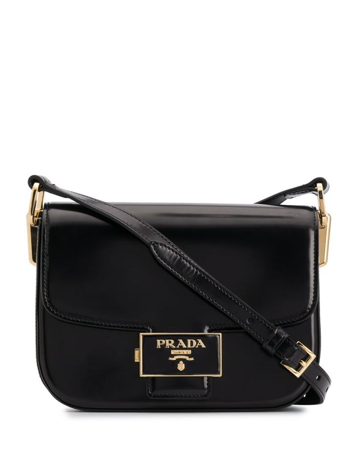Prada Prada 1bd217vouozo6 Black Furs & Skins->calf Leather
