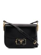 Prada Prada 1bd217vouozo6 Black Furs & Skins->calf Leather