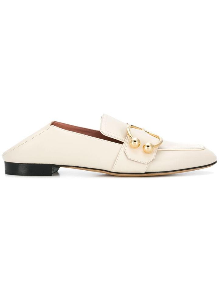 Bally Buckled Slip-on Loafers - Neutrals