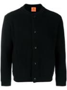 Andersen-andersen Collarless Stadium Jacket, Men's, Size: Medium, Black, Merino