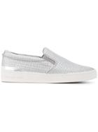 Michael Kors Collection Metallic Slip-on Sneakers