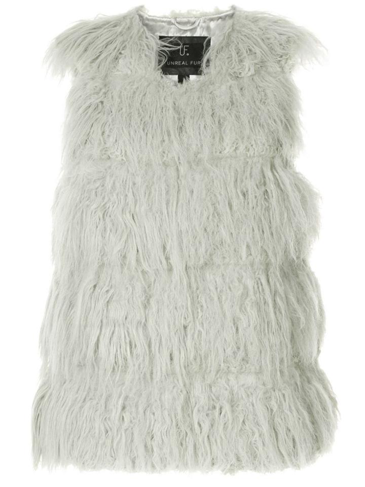 Unreal Fur Faux Fur Malubi Dream Vest - Green
