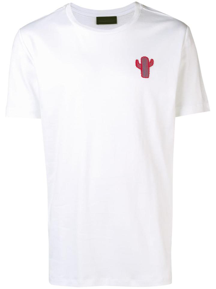 Diesel Black Gold Cactus Patch T-shirt - White
