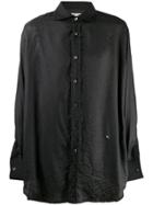 Our Legacy Crinkled Loose-fit Shirt - Black