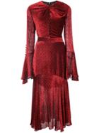 Prabal Gurung Keyhole Twist Dress - Red