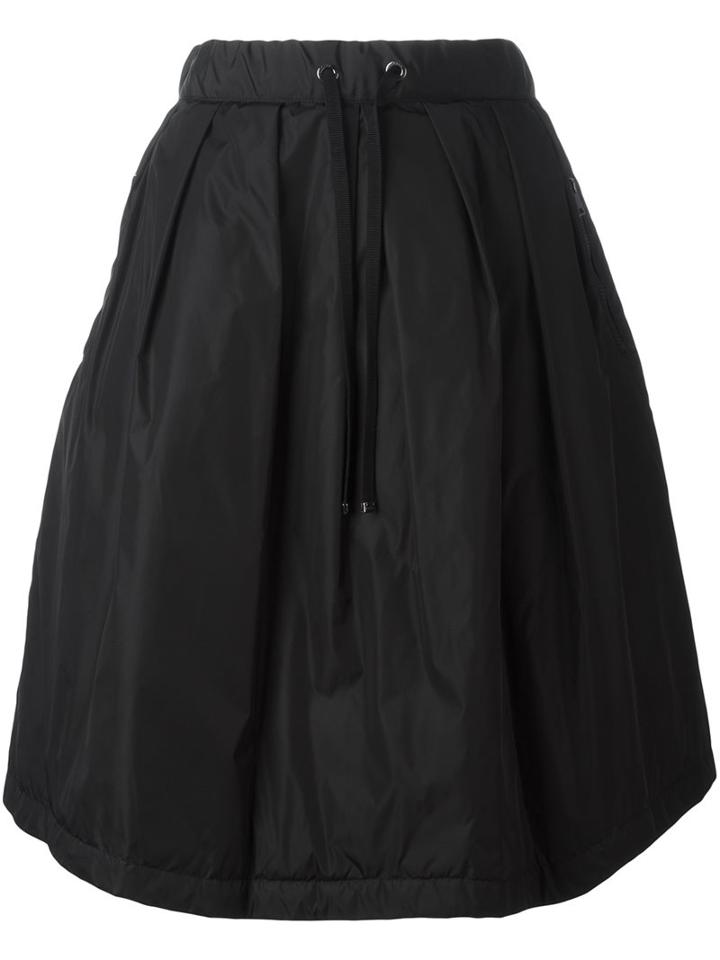 Moncler Drawstring Waist A-line Skirt