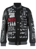 Haculla Embroidered Bomber Jacket - Black