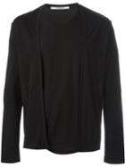 Chalayan 'transformer' Cardigan, Men's, Size: Medium, Black, Cotton