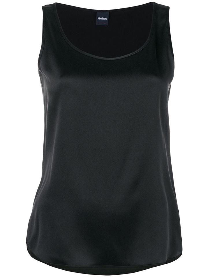 Max Mara Pan Tank Top - Black
