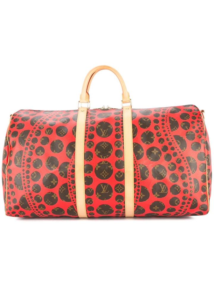 Louis Vuitton Vintage Yayoi Kusama Keepall Bandouliere 55 Travel Bag -