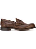 Church S Pembrey Loafers, Men's, Size: 8.5, Brown, Leather/calf Leather